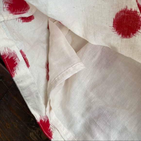 The Odell’s anthropologie polka dot red dress - Picture 4 of 8